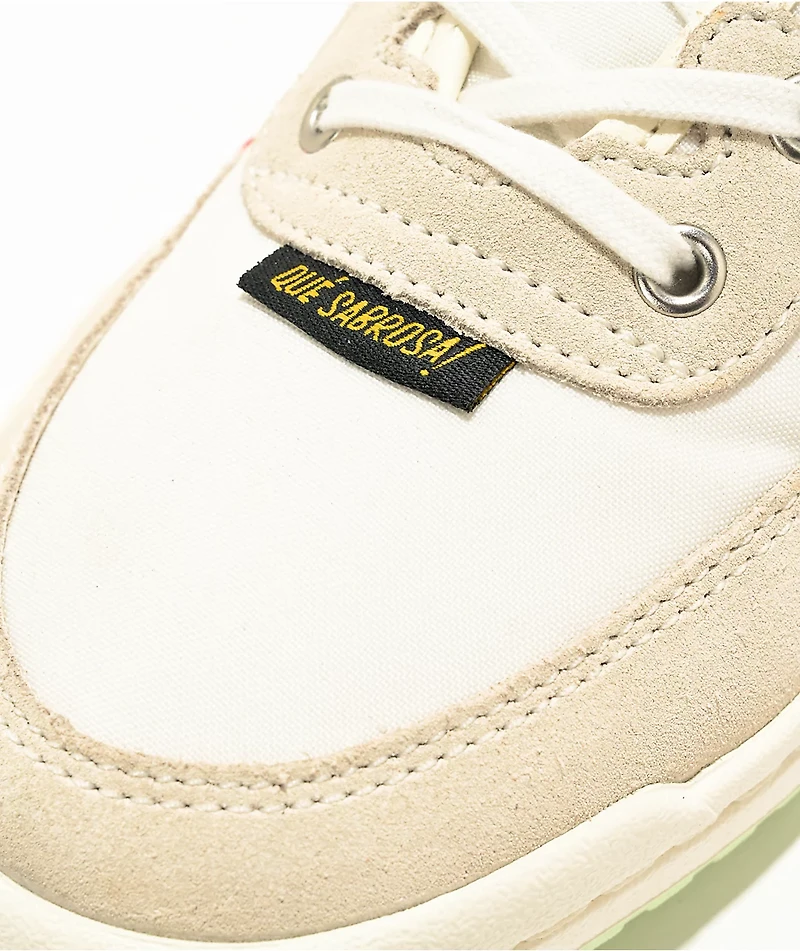 Converse x Topo Chico Fastbreak Pro Vintage White Skate Shoes