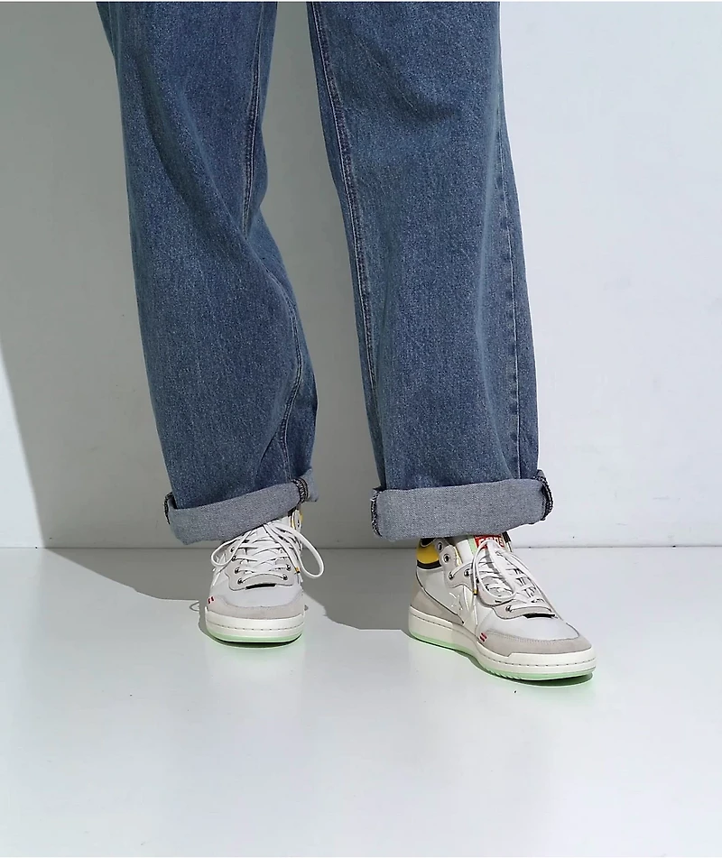 Converse x Topo Chico Fastbreak Pro Vintage White Skate Shoes