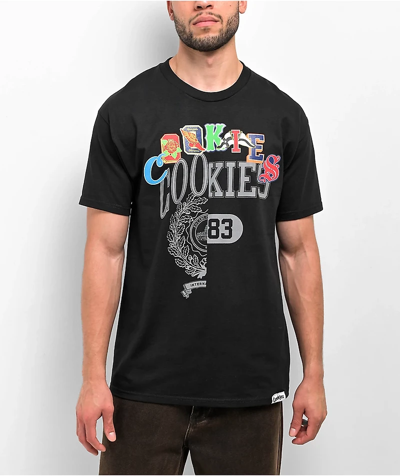 Cookies 12 Pack Black T-Shirt
