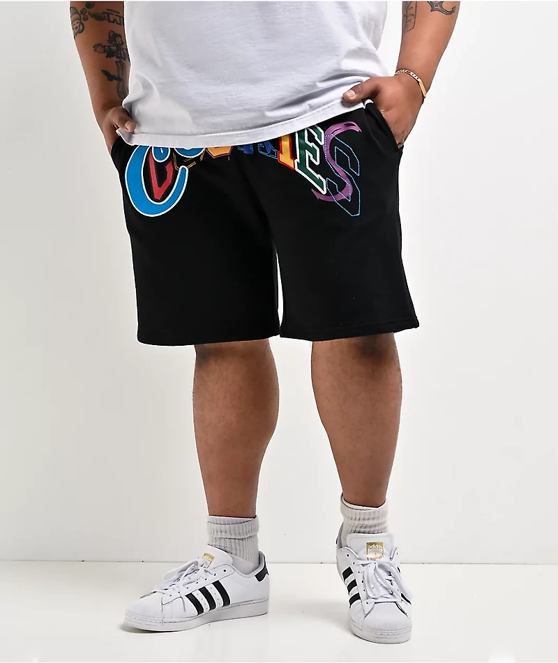 Cookies 83rd Battalion Black Sweat Shorts