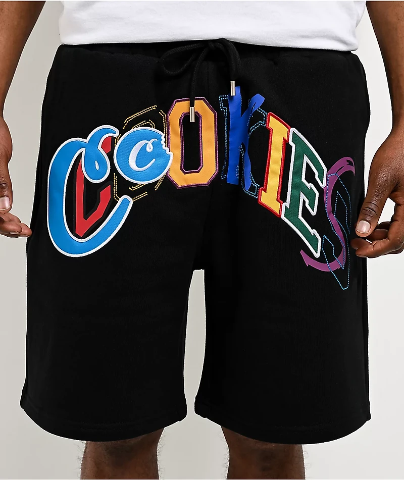 Cookies 83rd Battalion Black Sweat Shorts