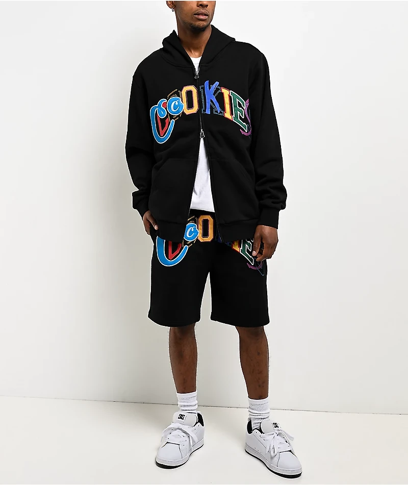 Cookies 83rd Battalion Black Sweat Shorts