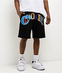 Cookies 83rd Battalion Black Sweat Shorts
