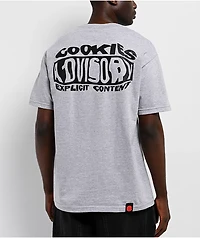 Cookies Advisory Heather Grey T-Shirt