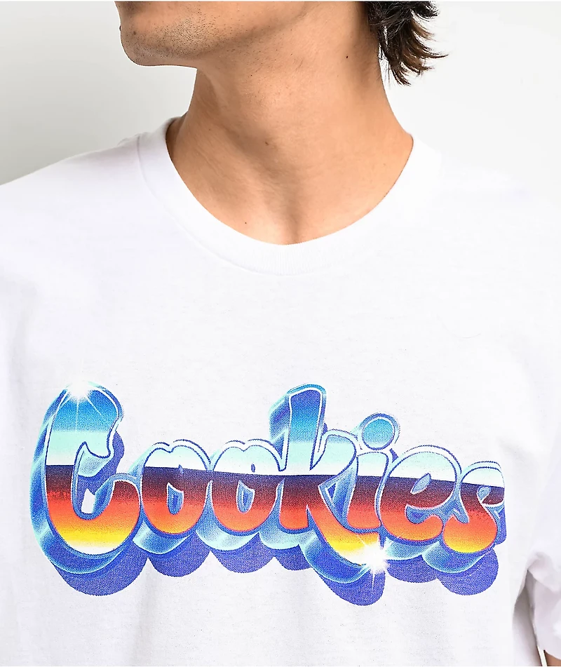 Cookies Airbrush V2 White T-Shirt