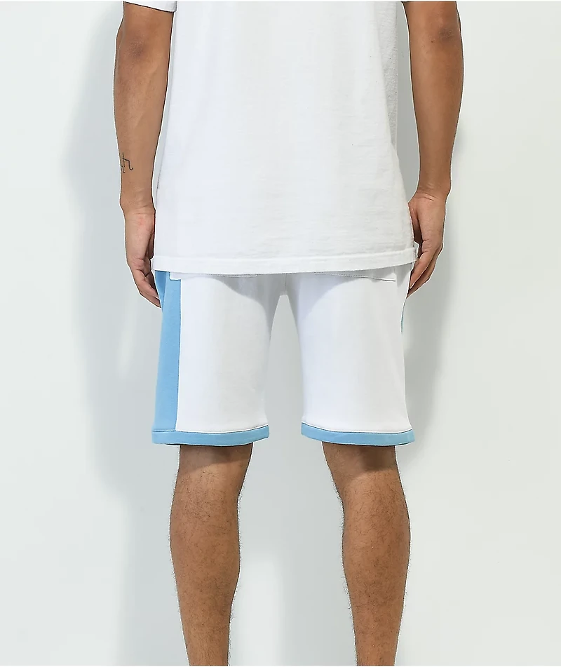 Cookies All City White & Blue Sweat Shorts