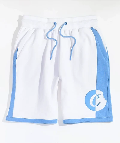 Cookies All City White & Blue Sweat Shorts