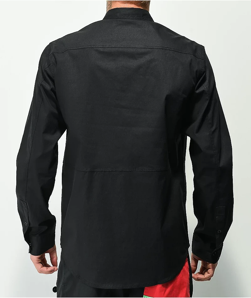 Cookies All Conditions Black Long Sleeve Button Up Shirt