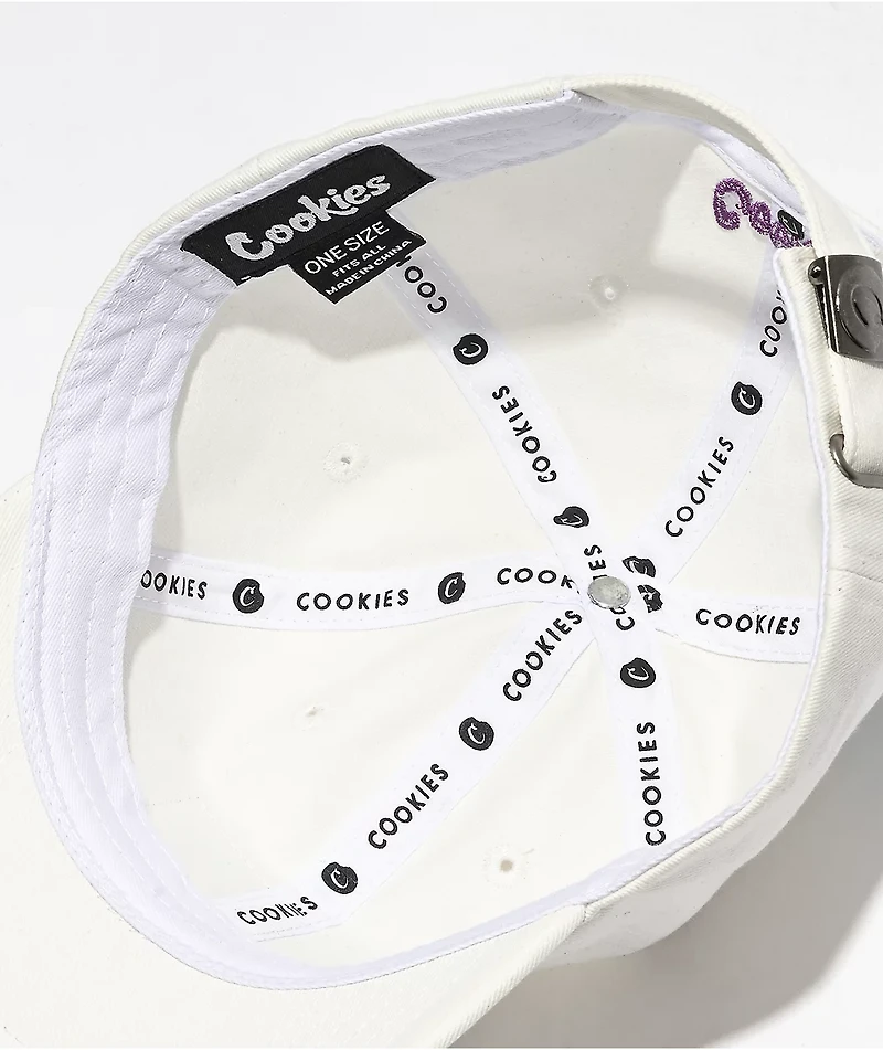 Cookies All Conditions White Strapback Hat