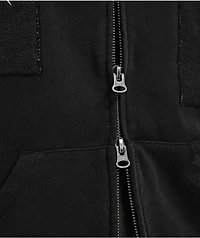 Cookies Artisan Black Wash Heavyweight Zip Hoodie