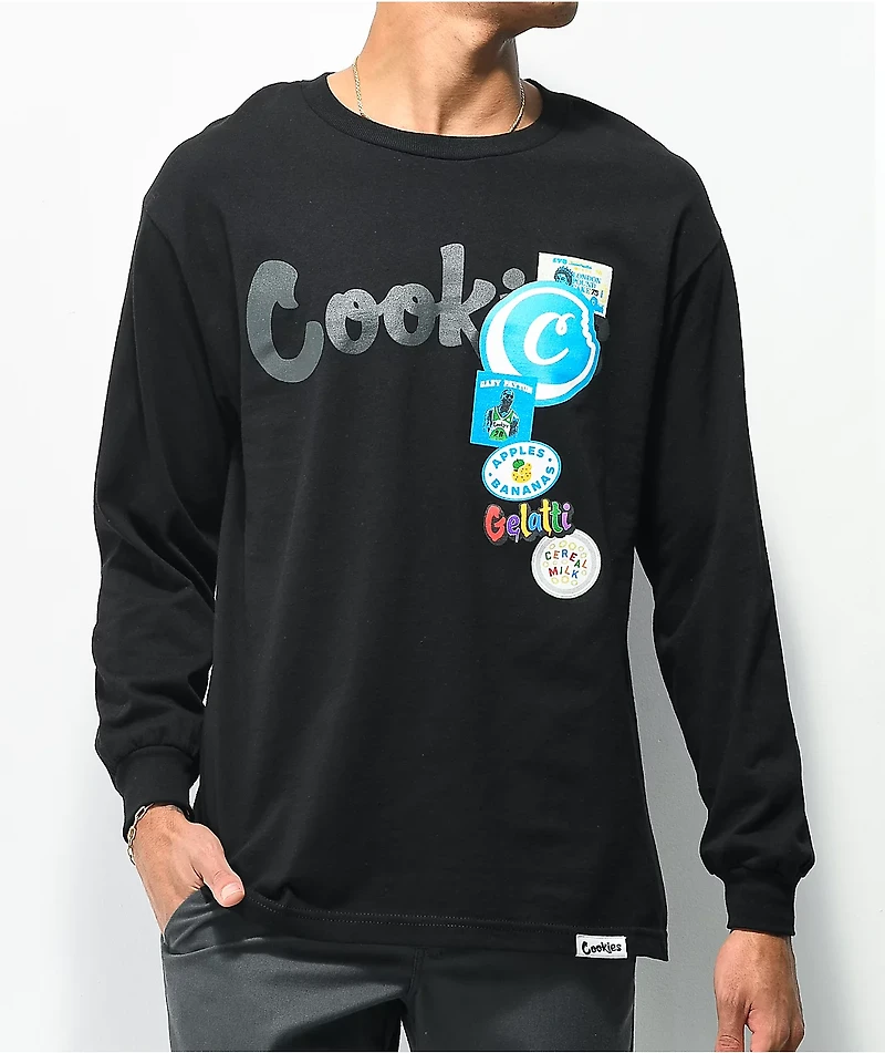 Cookies Award Tour Black Long Sleeve T-Shirt