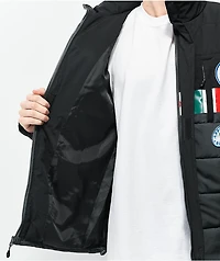 Cookies Award Tour Black Puffer Jacket