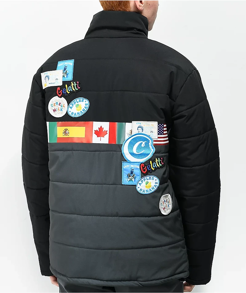 Cookies Award Tour Black Puffer Jacket