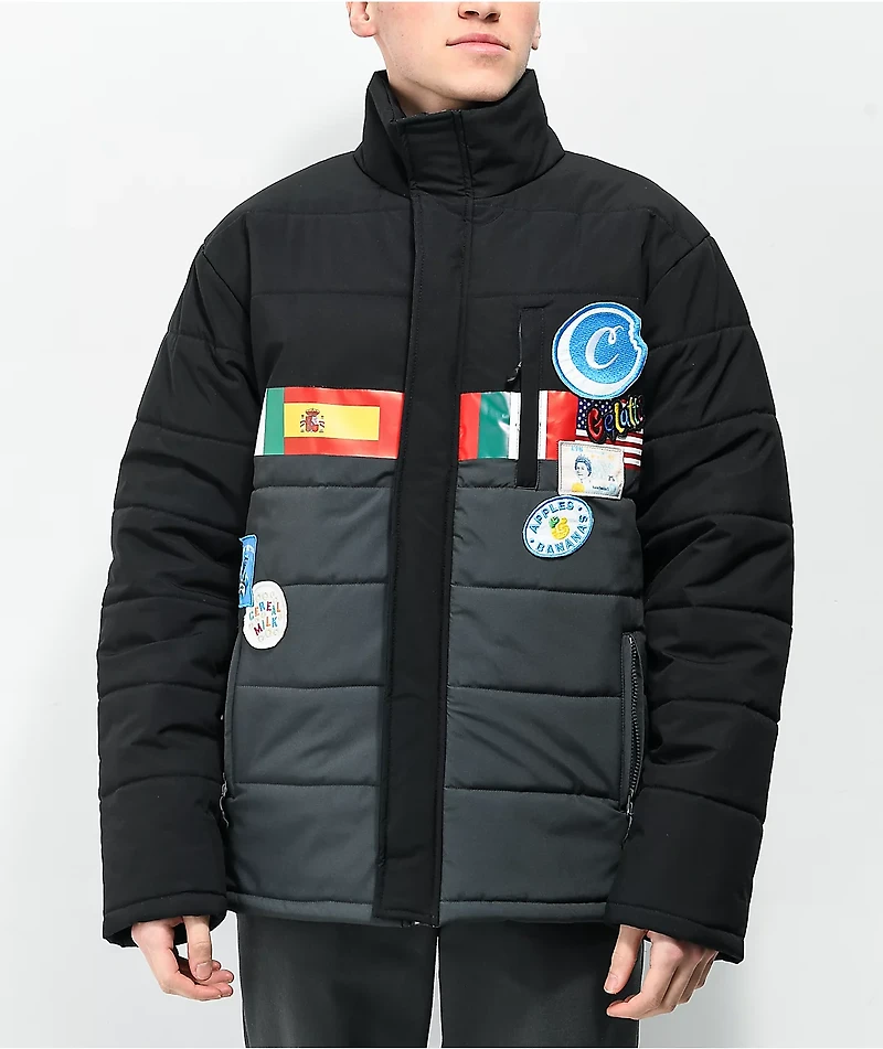 Cookies Award Tour Black Puffer Jacket