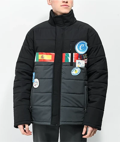 Cookies Award Tour Black Puffer Jacket