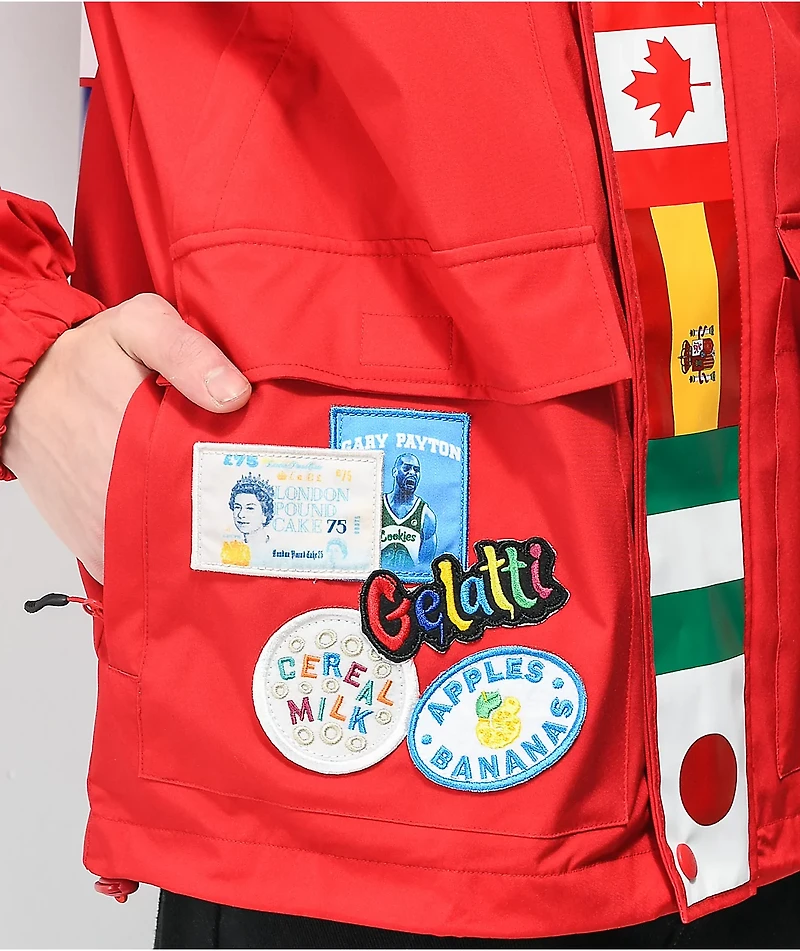 Cookies Award Tour Red Hooded Jacket