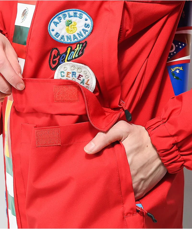 Cookies Award Tour Red Hooded Jacket
