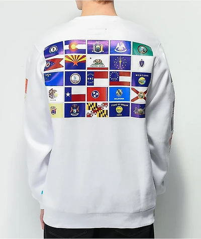 Cookies Award Tour White Crewneck Sweatshirt