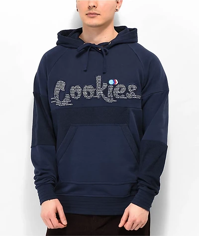 Cookies Back To Navy Blue Hoodie