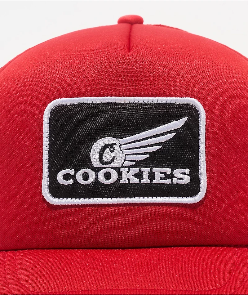 Cookies Baja Motocross Red Trucker Hat
