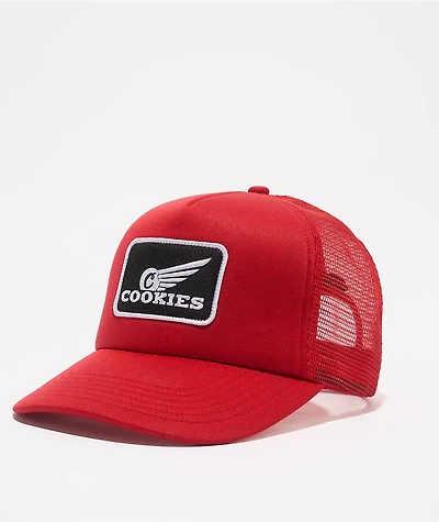 Cookies Baja Motocross Red Trucker Hat