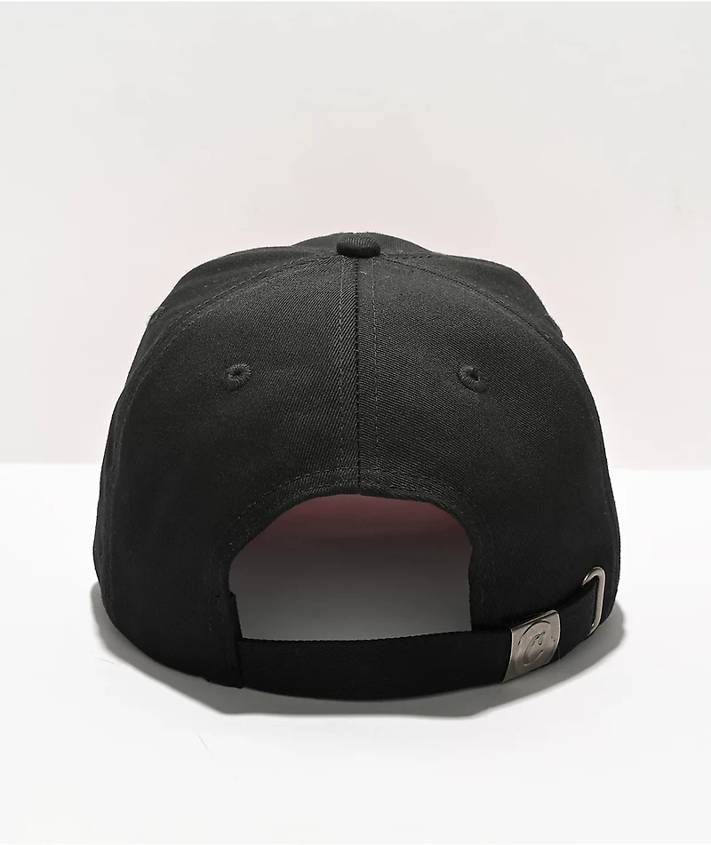 Cookies Bal Harbor Black Strapback Hat