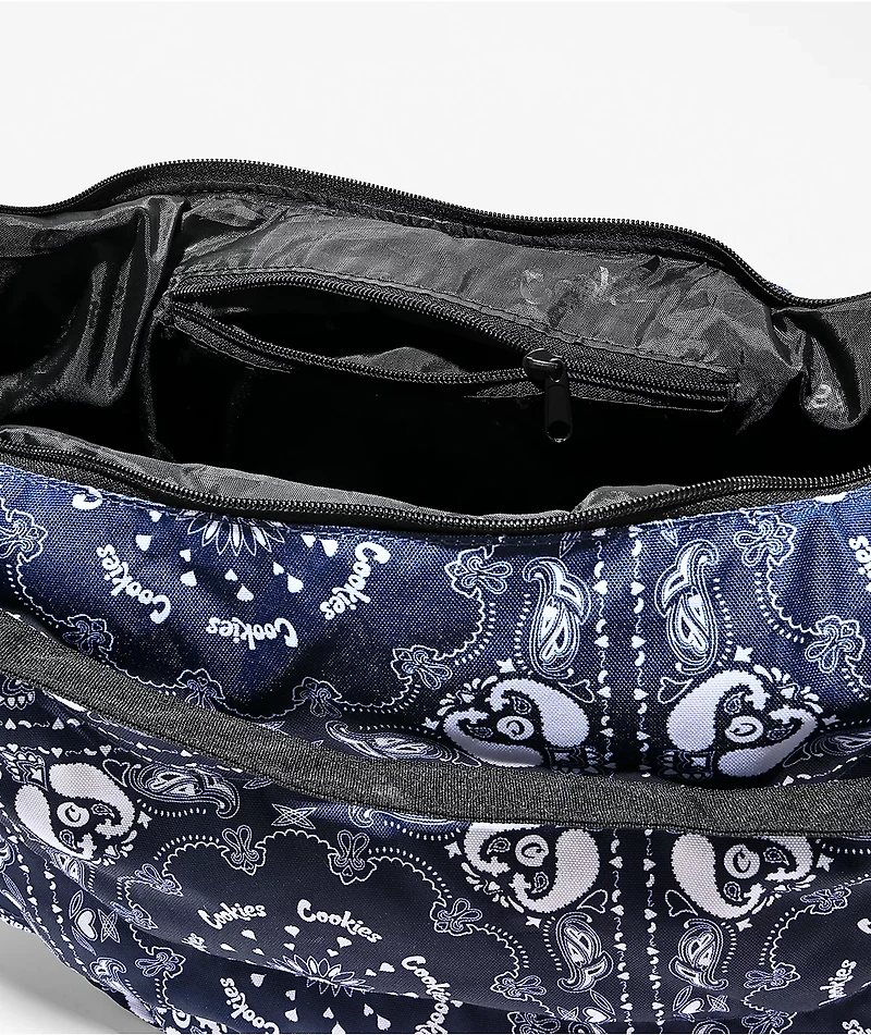 Cookies Bandana Navy Tote Bag