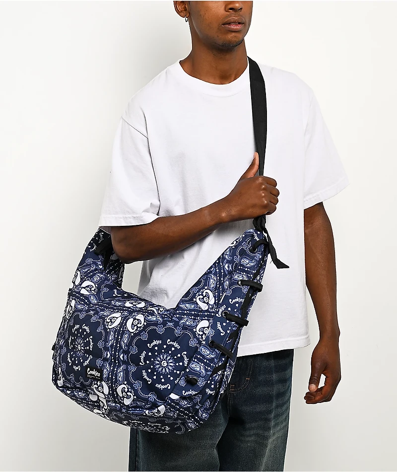 Cookies Bandana Navy Tote Bag