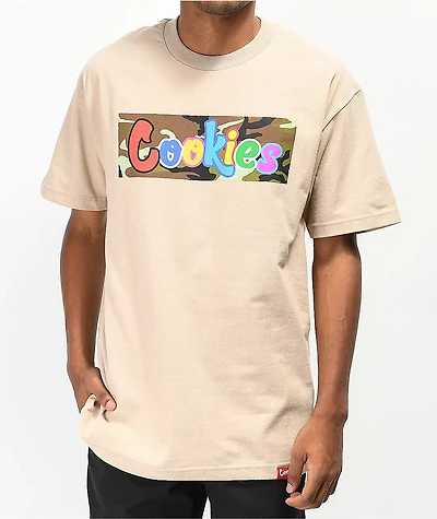 Cookies Batallion Tan T-Shirt