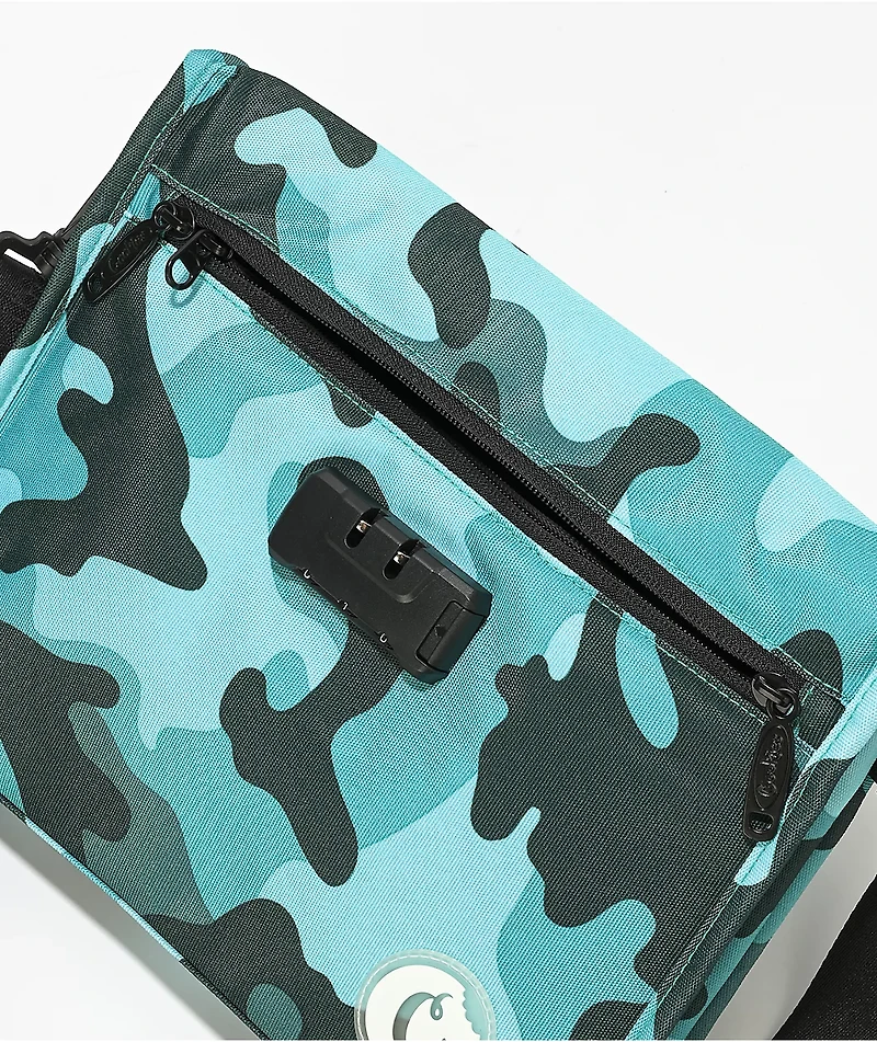 Cookies Bizznizz Mint Camo Smell Proof Shoulder Bag