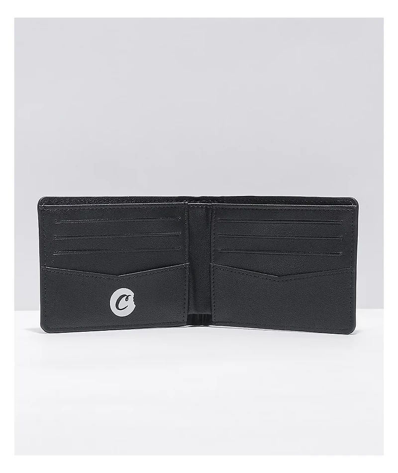 Cookies Black Bifold Wallet