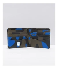 Cookies Blue & Green Camo Bifold Wallet