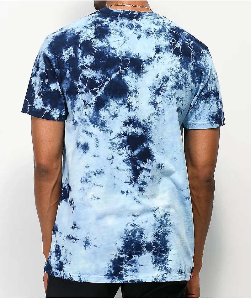 Cookies Blue Sky Navy & Light Tie Dye T-Shirt