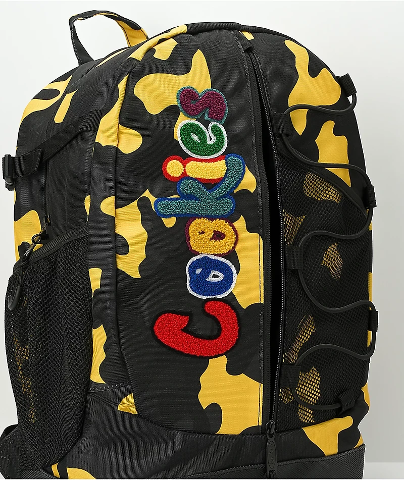 Cookies Bungee Yellow Camo Smell Proof Backpack