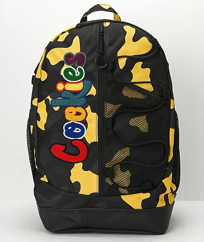 Cookies Bungee Yellow Camo Smell Proof Backpack