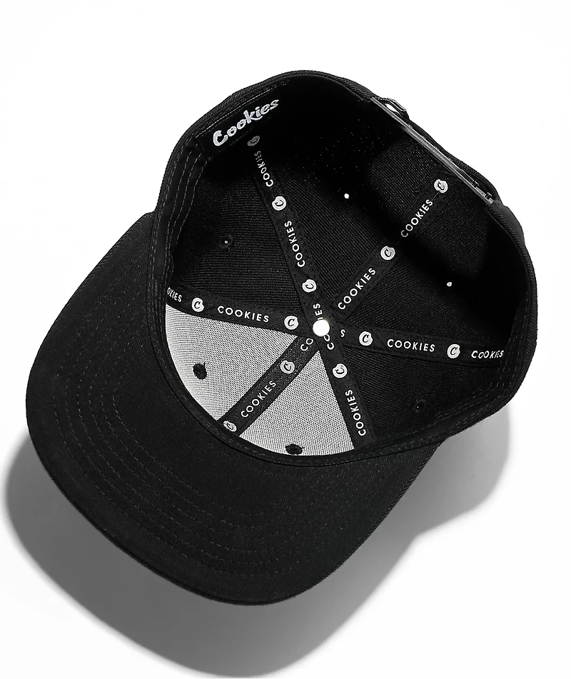 Cookies C-Bite Black Snapback Hat