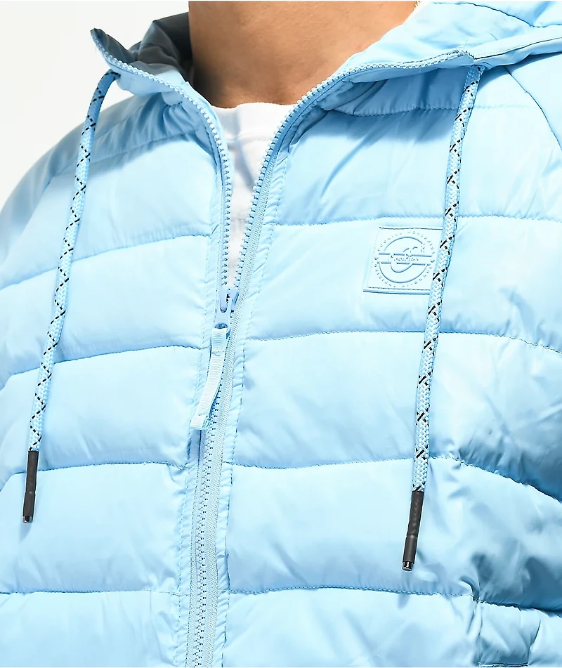 Cookies Carpe Diem Blue Puffer Jacket