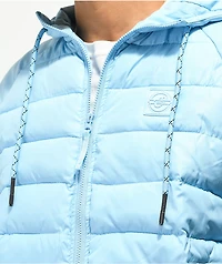 Cookies Carpe Diem Blue Puffer Jacket