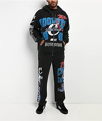 Cookies Champions Only Black Wash Sweatpants