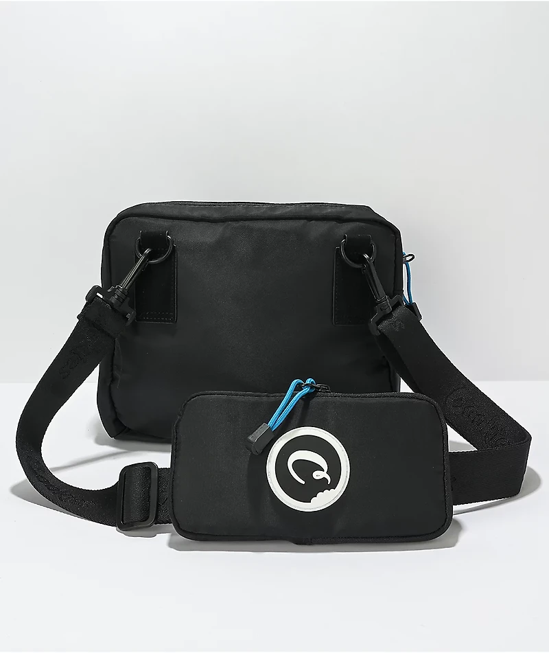Cookies Charter Smell Proof Black Crossbody Bag