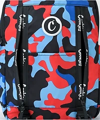 Cookies Charter Smell Proof Blue & Red Camo Backpack