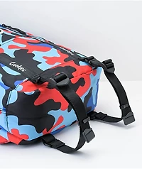 Cookies Charter Smell Proof Blue & Red Camo Backpack
