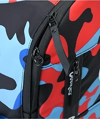 Cookies Charter Smell Proof Blue & Red Camo Backpack