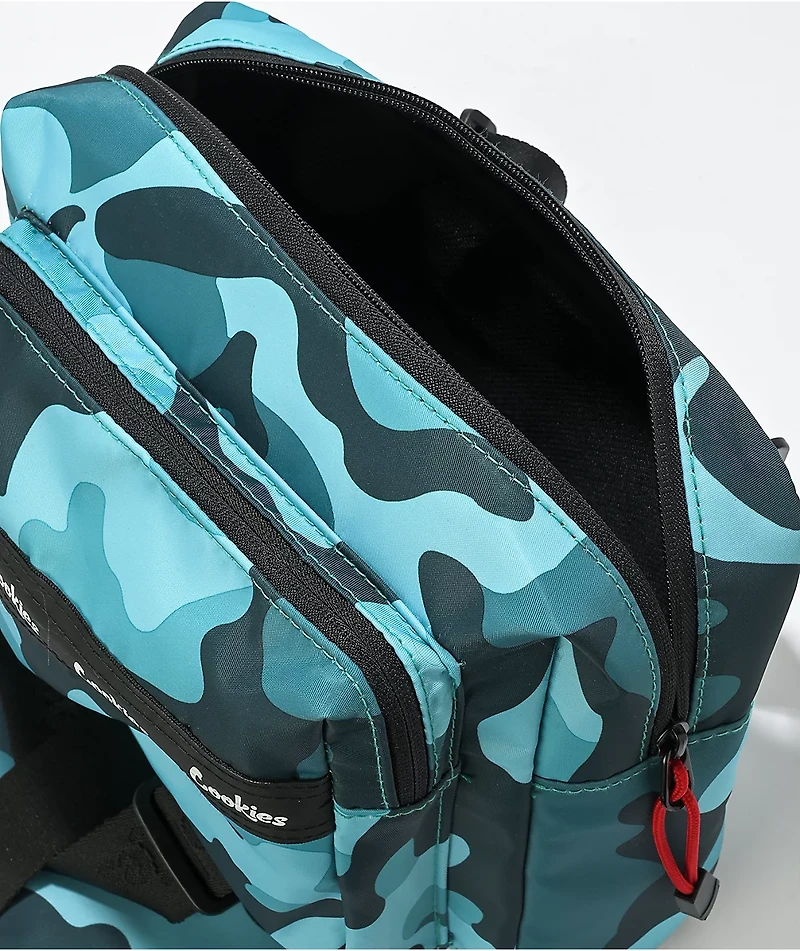 Cookies Charter Smell Proof Mint Camo Shoulder Bag