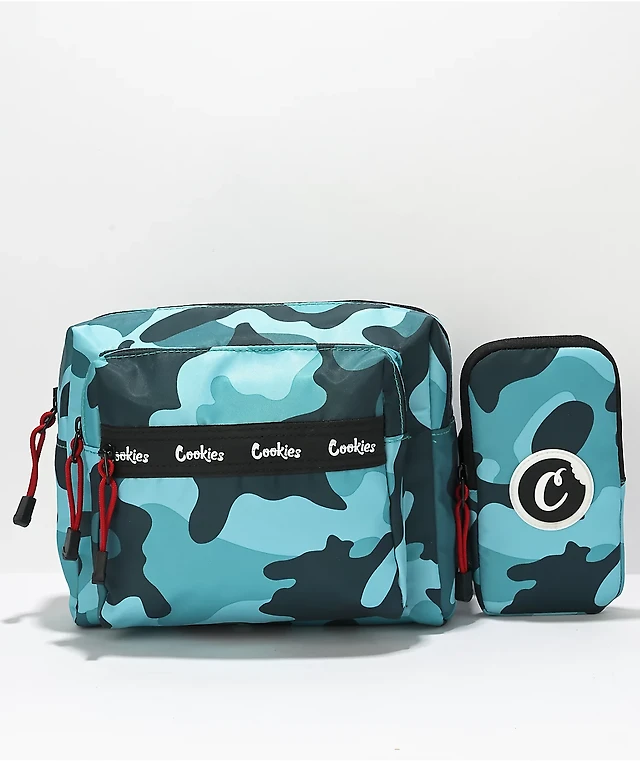 Cookies Charter Smell Proof Mint Camo Shoulder Bag Dulles Town