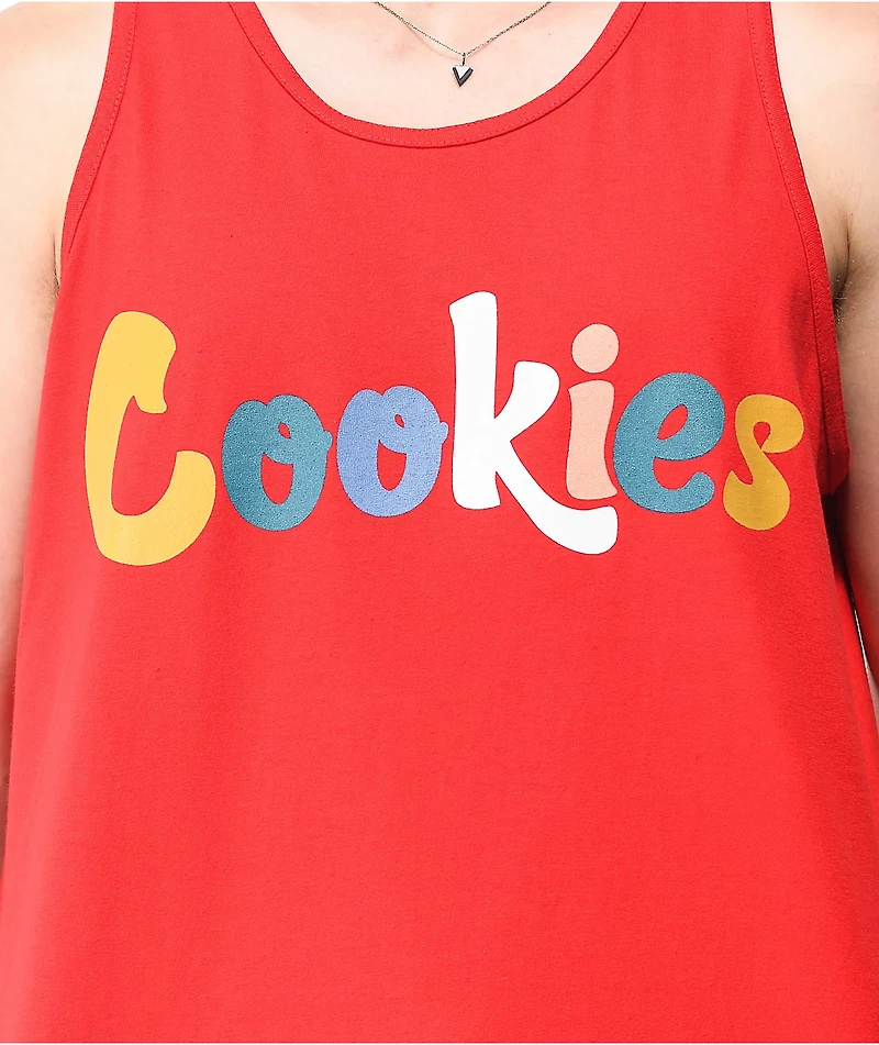 Cookies Chateau Red Tank Top
