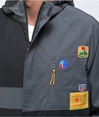 Cookies Colores Black Windbreaker Jacket
