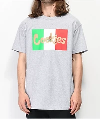 Cookies Con Safos Flag Grey T-Shirt