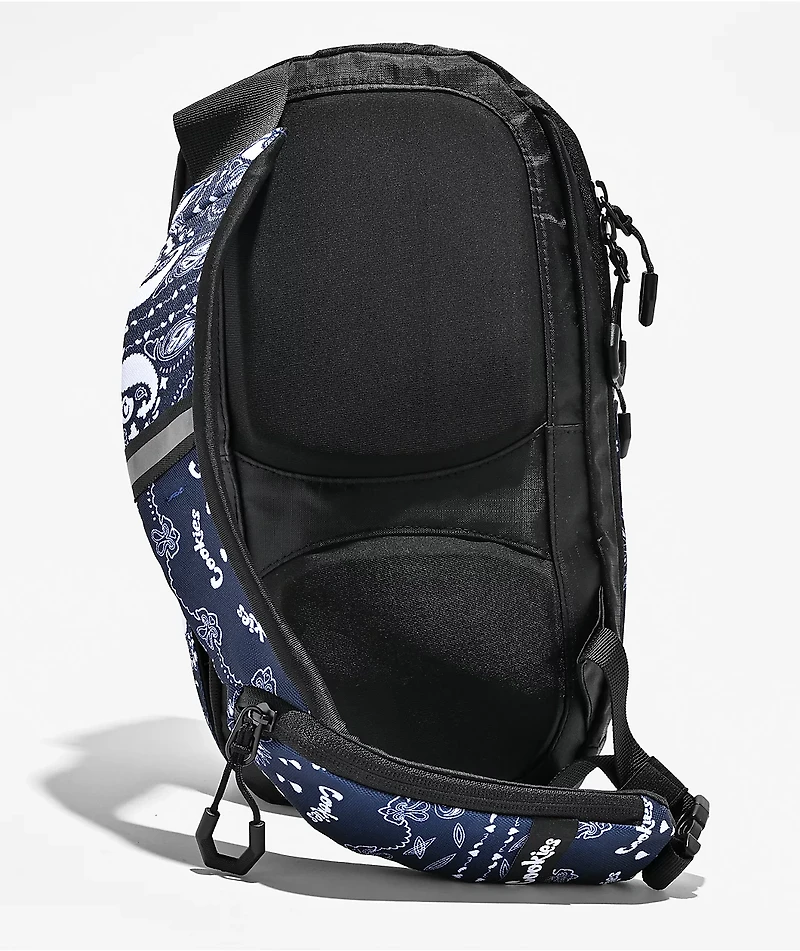 Cookies Crossfade Navy Crossbody Bag
