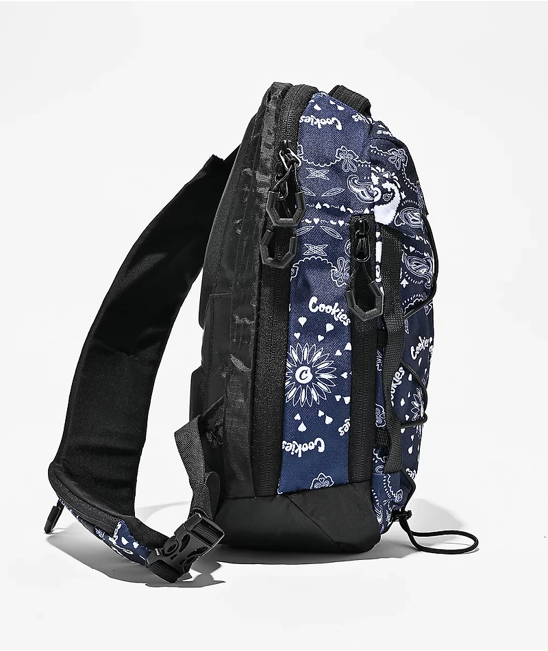 Cookies Crossfade Navy Crossbody Bag